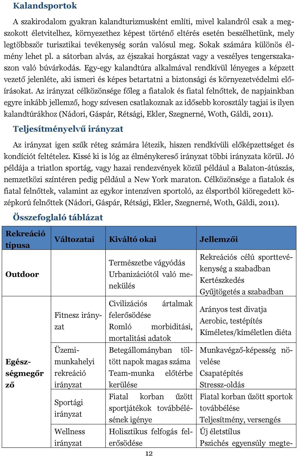 Egy-egy kalandtúra alkalmával rendkívül lényeges a képzett vezető jelenléte, aki ismeri és képes betartatni a biztonsági és környezetvédelmi előírásokat.