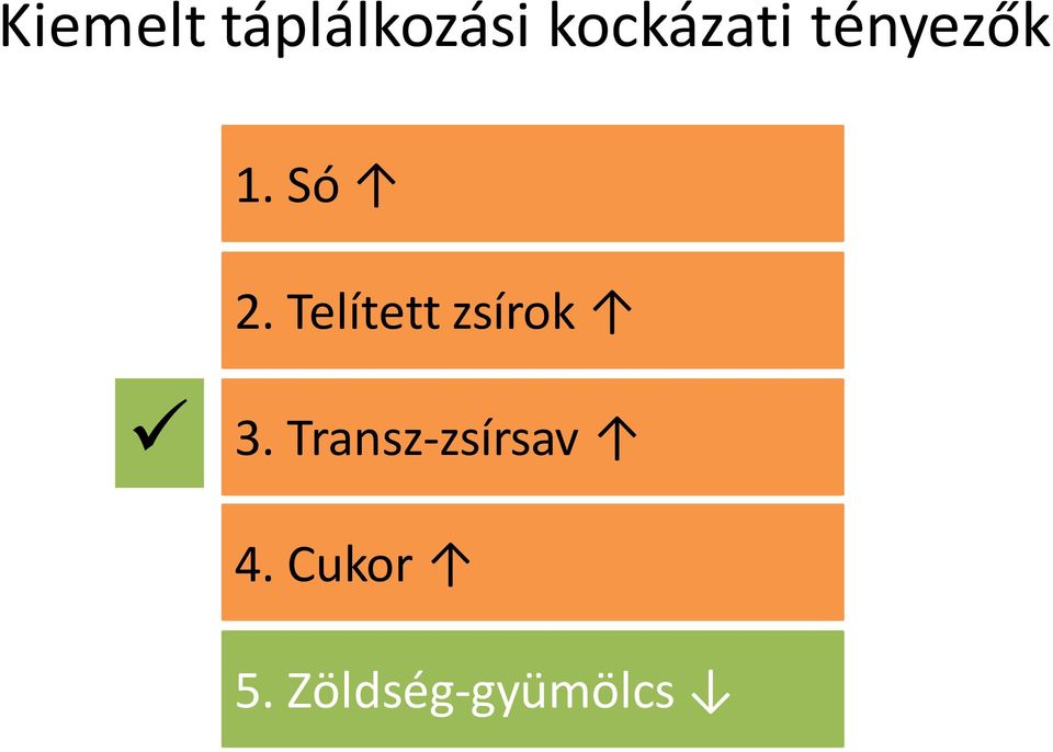 Telített zsírok ü 3.