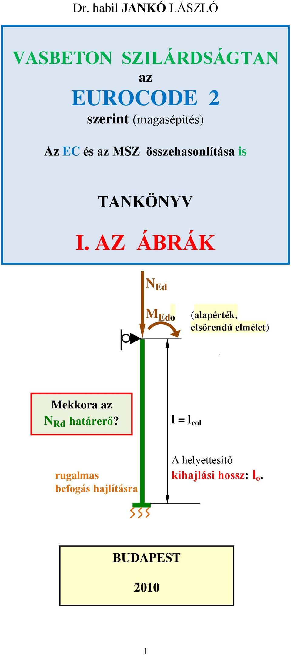 AZ ÁBRÁK N Ed M Edo (alapérték, elsőrendű elmélet) Mekkora az N Rd