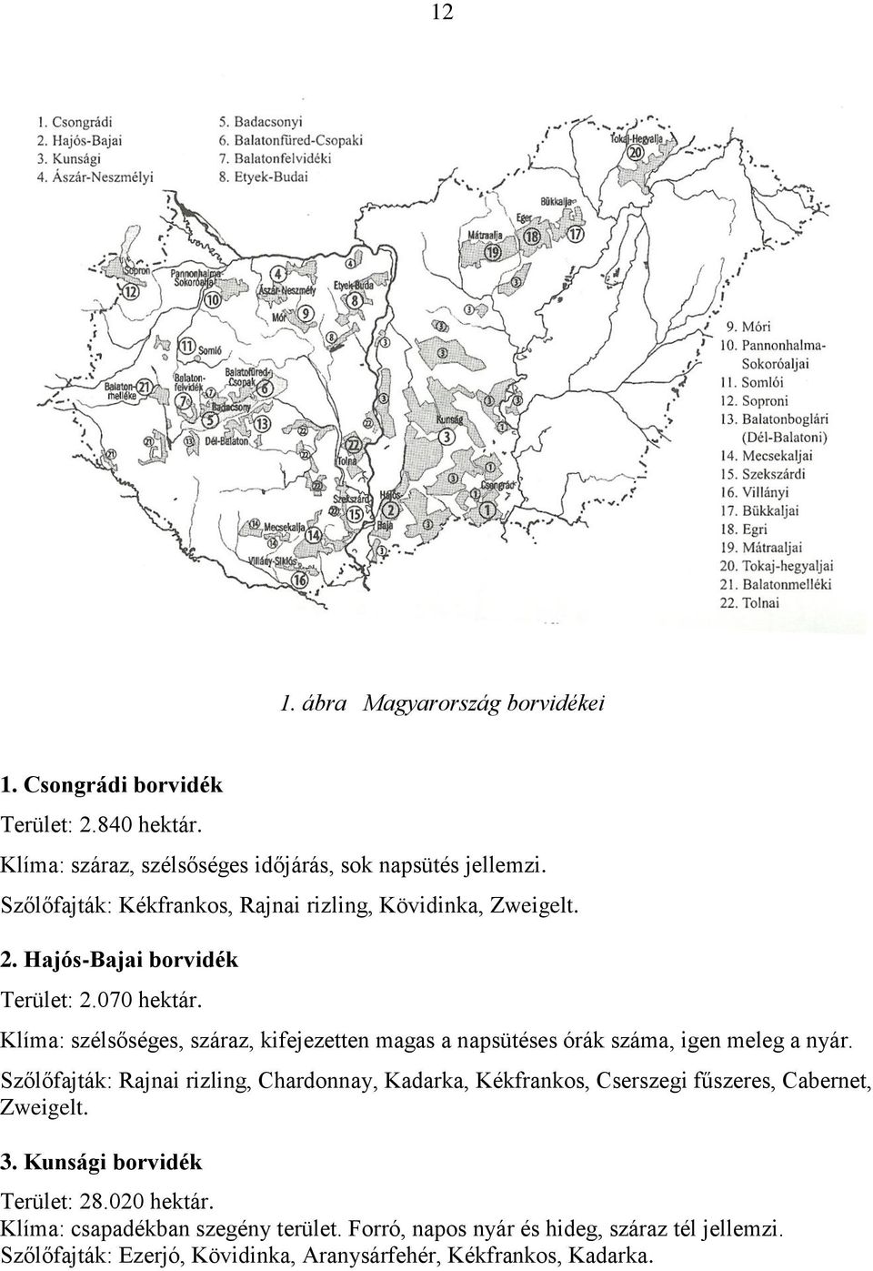 Klíma: szélsőséges, száraz, kifejezetten magas a napsütéses órák száma, igen meleg a nyár.