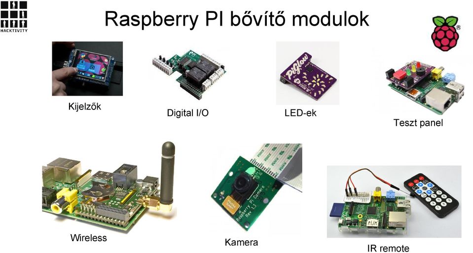 Digital I/O LED-ek