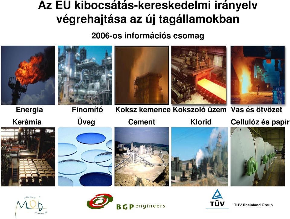 információs csomag Energia Finomító Koksz kemence