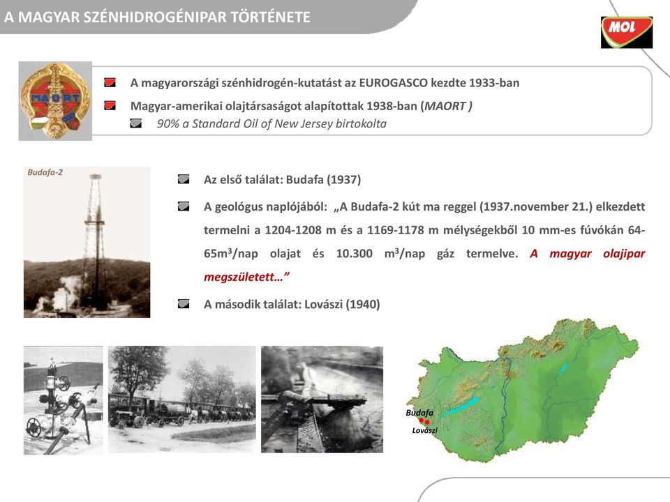 geológus naplójából: A Budafa-2 kút ma reggel (1937.november 21.