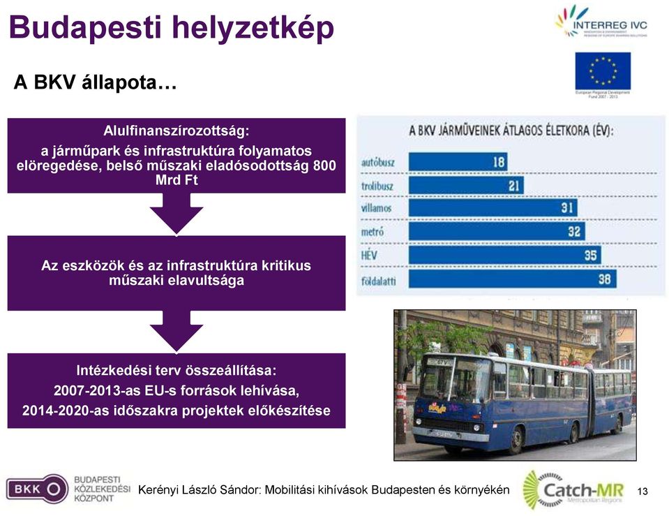 eszközök és az infrastruktúra kritikus műszaki elavultsága Intézkedési terv