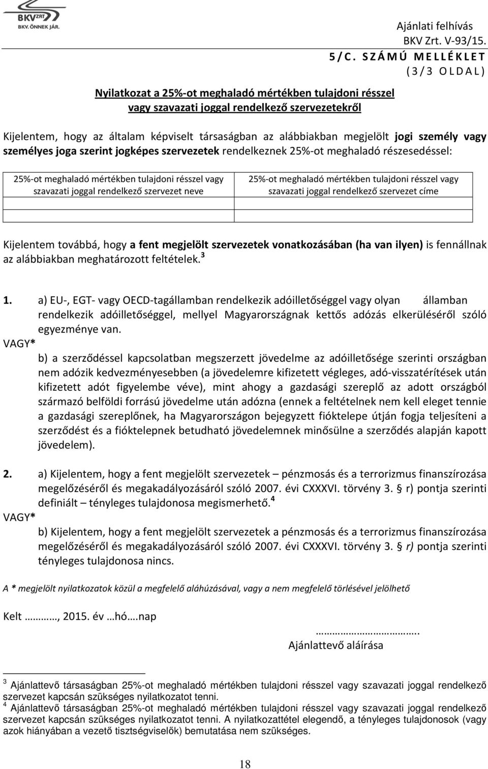 részesedéssel: 5%-ot meghaladó mértékben tulajdoni résszel vagy szavazati joggal rendelkező szervezet neve 5%-ot meghaladó mértékben tulajdoni résszel vagy szavazati joggal rendelkező szervezet címe