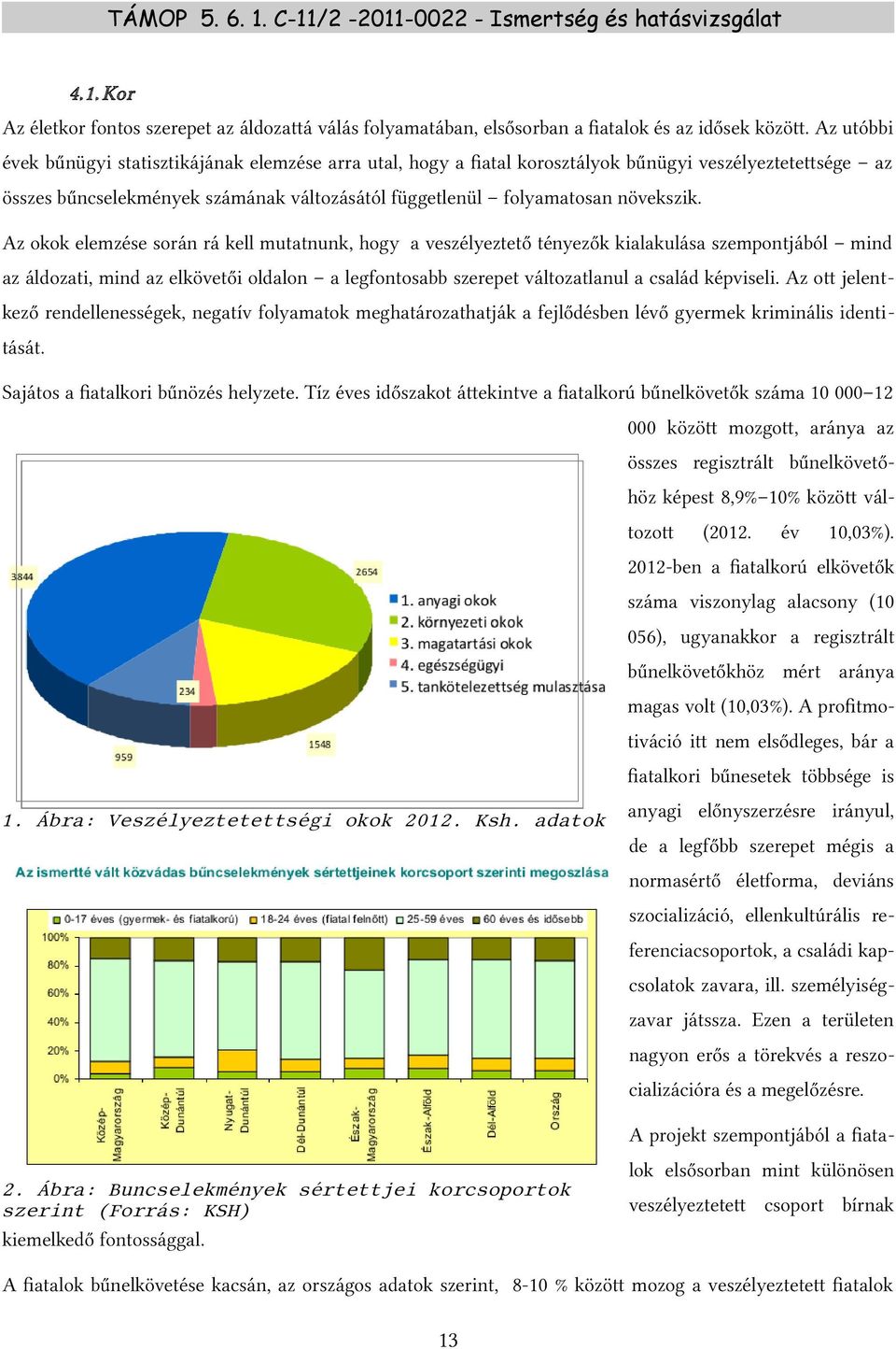 Az okok elemzése során rá kell mutatnunk, hogy a veszélyeztető tényezők kialakulása szempontjából mind az áldozati, mind az elkövetői oldalon a legfontosabb szerepet változatlanul a család képviseli.