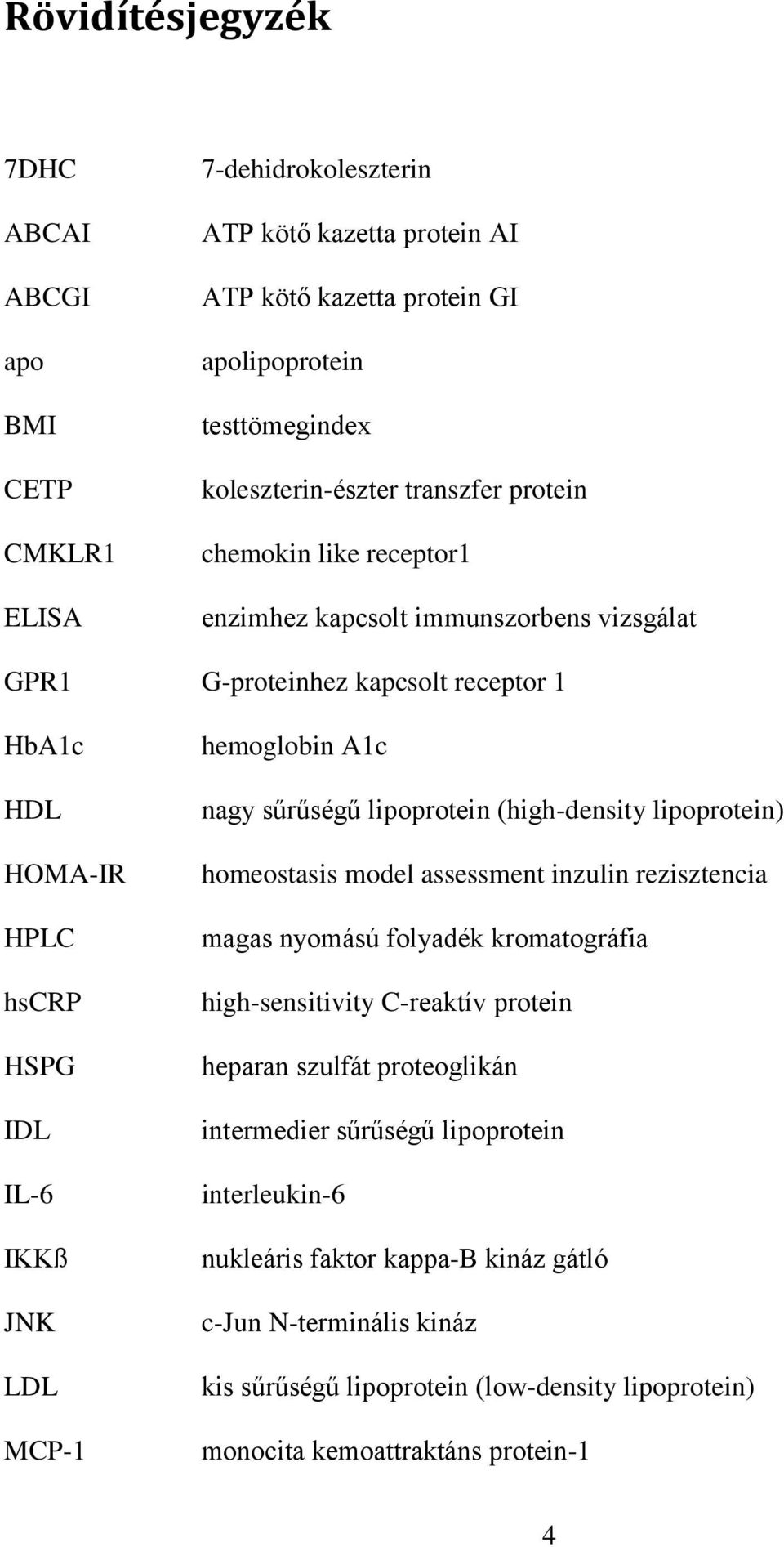 sűrűségű lipoprotein (high-density lipoprotein) homeostasis model assessment inzulin rezisztencia magas nyomású folyadék kromatográfia high-sensitivity C-reaktív protein heparan szulfát