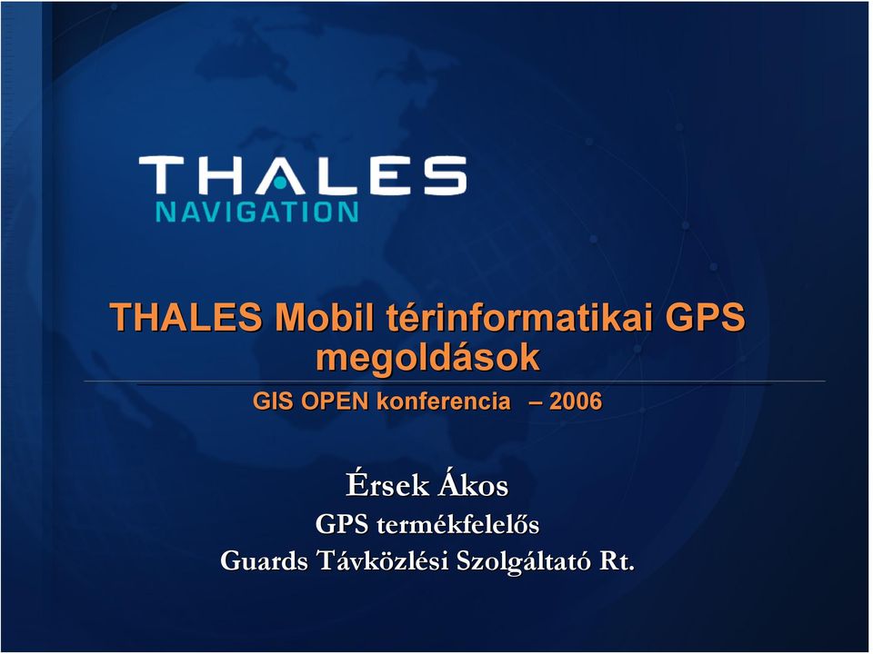 2006 Érsek Ákos GPS