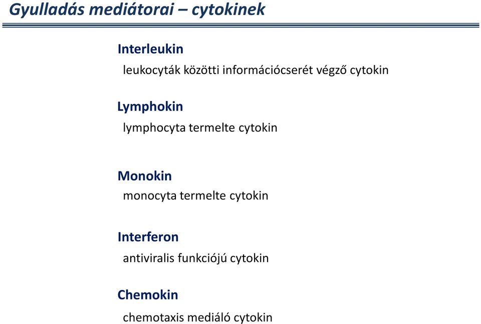 termelte cytokin Monokin monocyta termelte cytokin