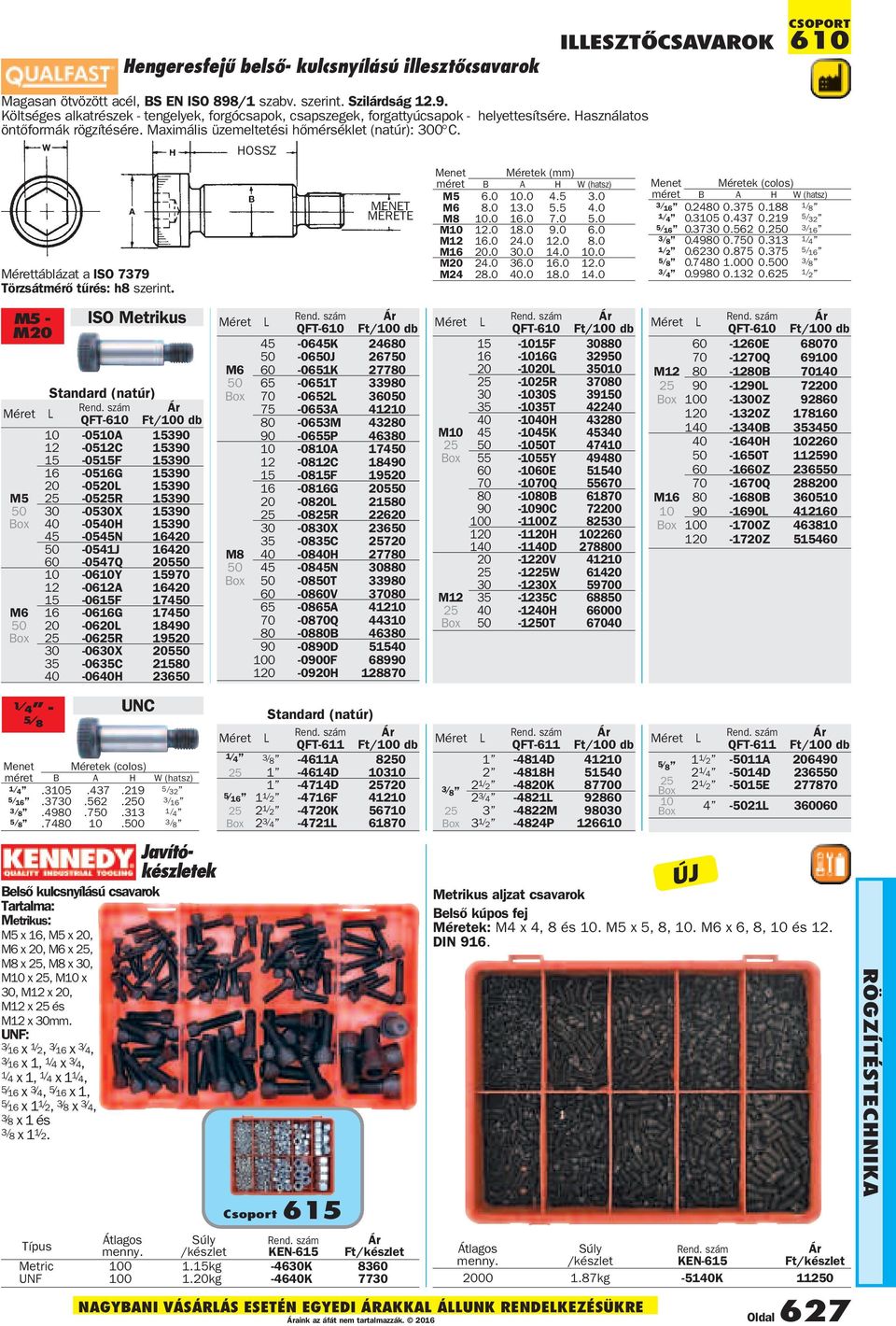 Maximális üzemeltetési hőmérséklet (natúr): 300 C. Mérettáblázat a ISO 7379 Törzsátmérő tűrés: h8 szerint.