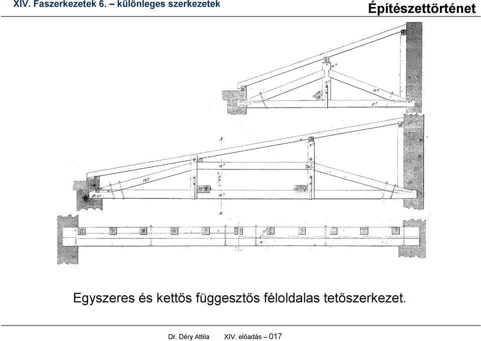 tetőszerkezet. Dr.