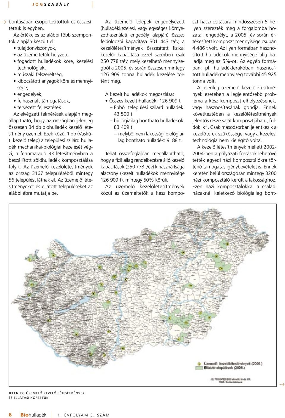 és mennyisége, engedélyek, felhasznált támogatások, tervezett fejlesztések.