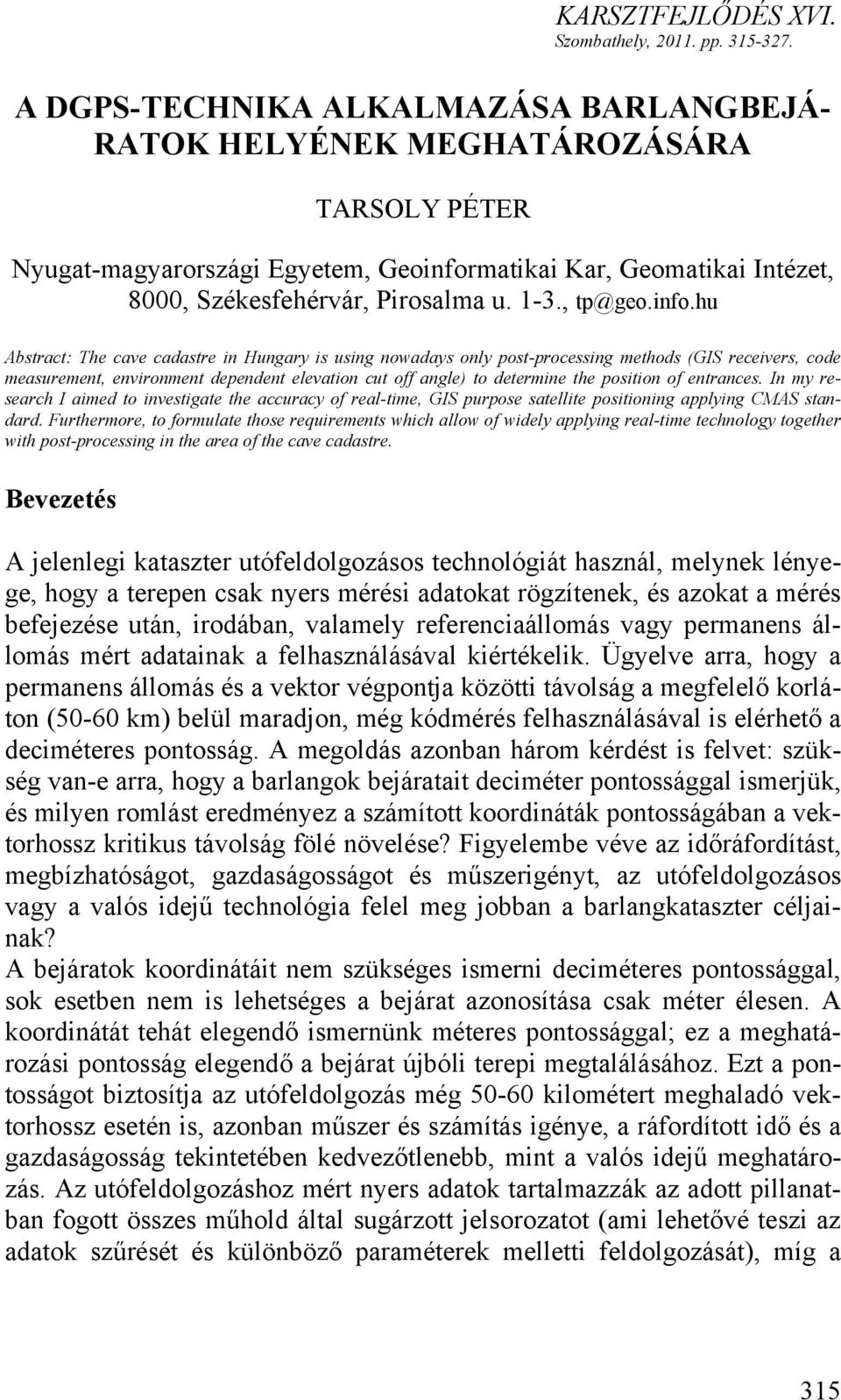 , tp@geo.info.