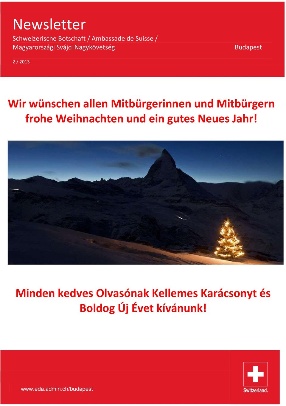 allen Mitbürgerinnen und Mitbürgern frohe Weihnachten und ein gutes