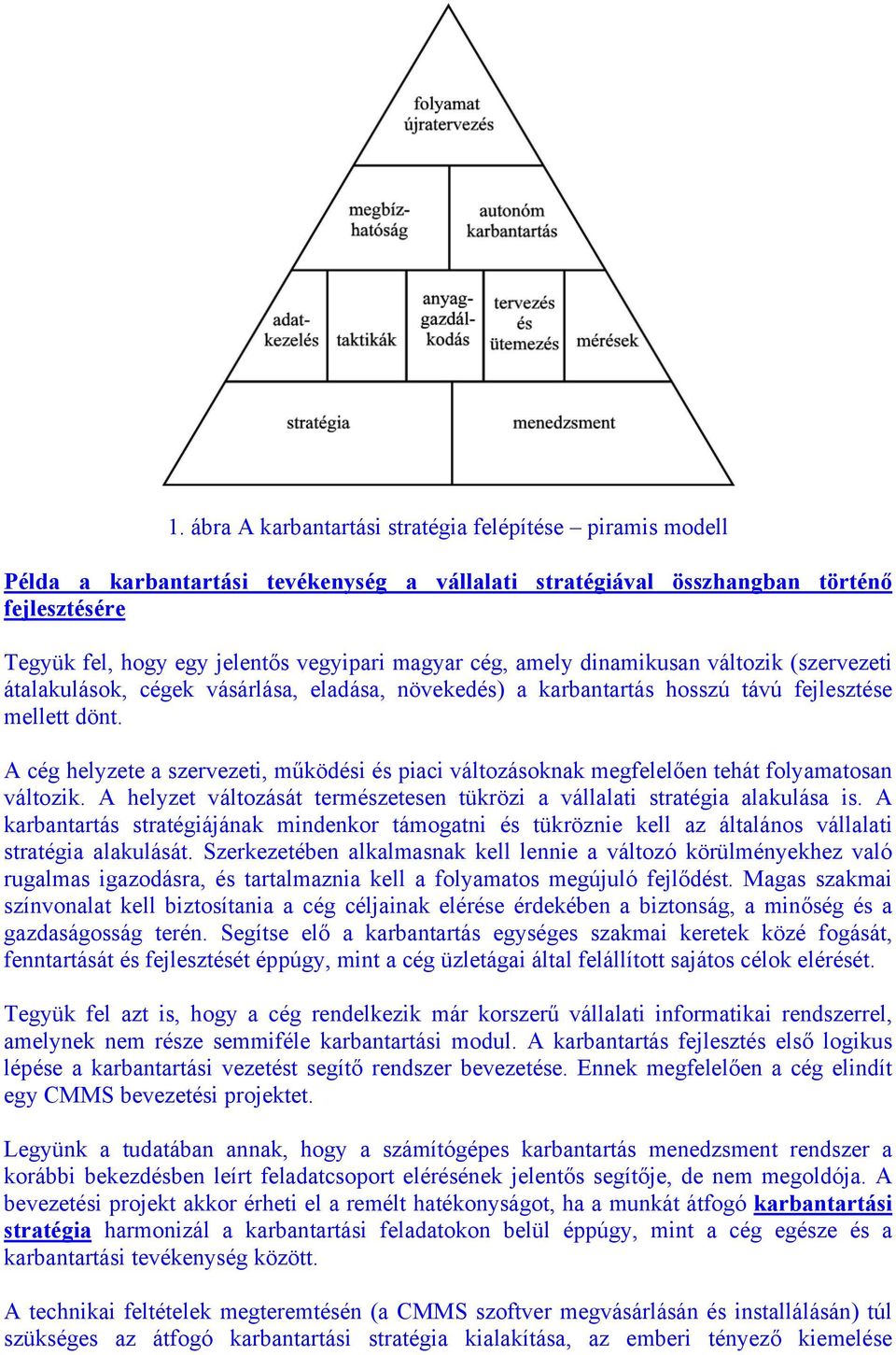 A cég helyzete a szervezeti, működési és piaci változásoknak megfelelően tehát folyamatosan változik. A helyzet változását természetesen tükrözi a vállalati stratégia alakulása is.