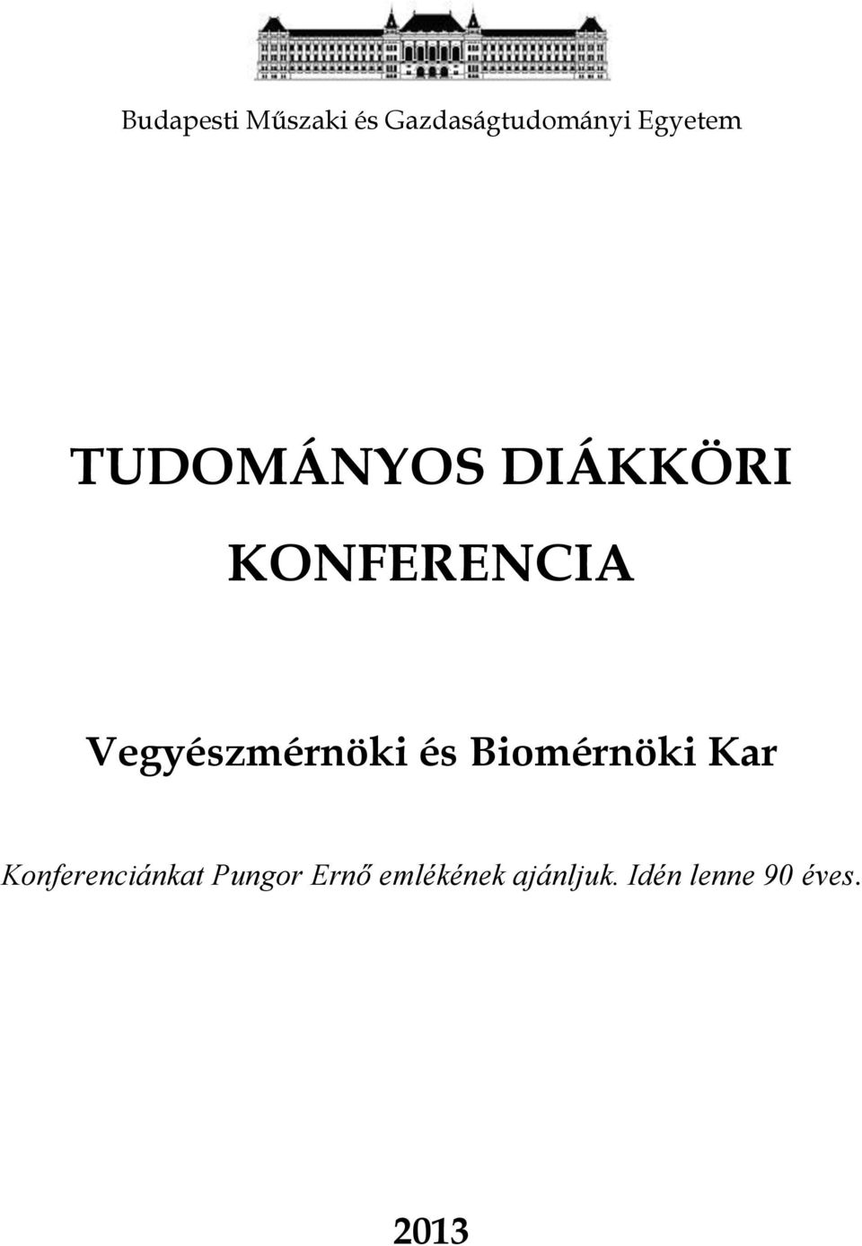 Vegyészmérnöki és Biomérnöki Kar