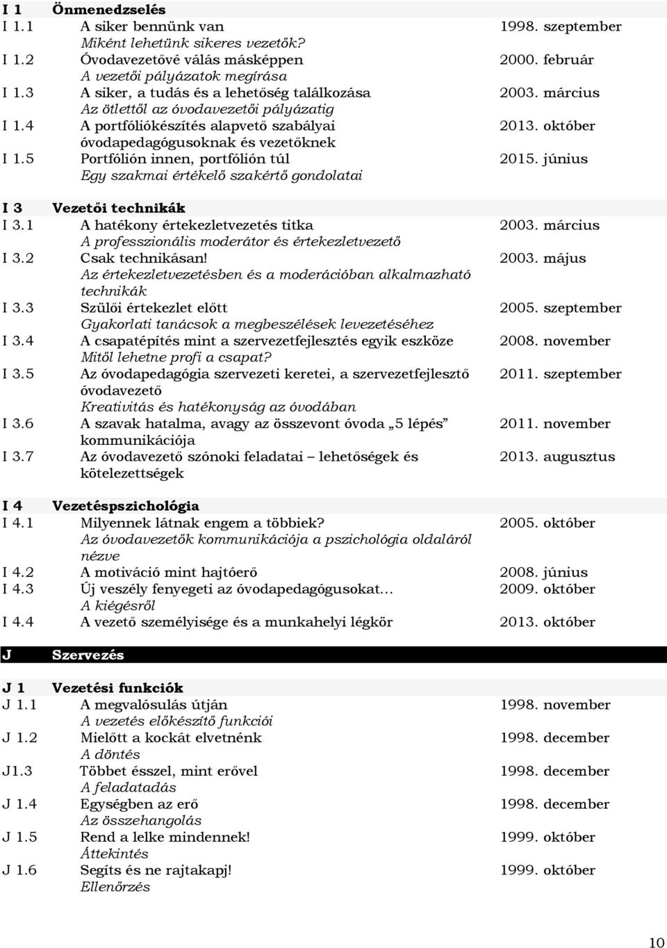 5 Portfólión innen, portfólión túl Egy szakmai értékelő szakértő gondolatai I 3 Vezetői technikák I 3.1 A hatékony értekezletvezetés titka A professzionális moderátor és értekezletvezető I 3.