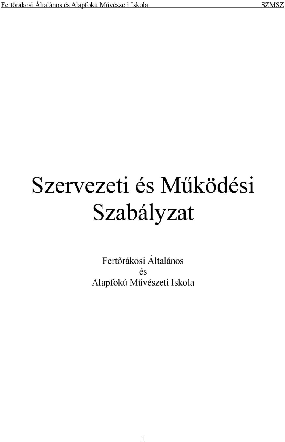 Fertőrákosi Általános