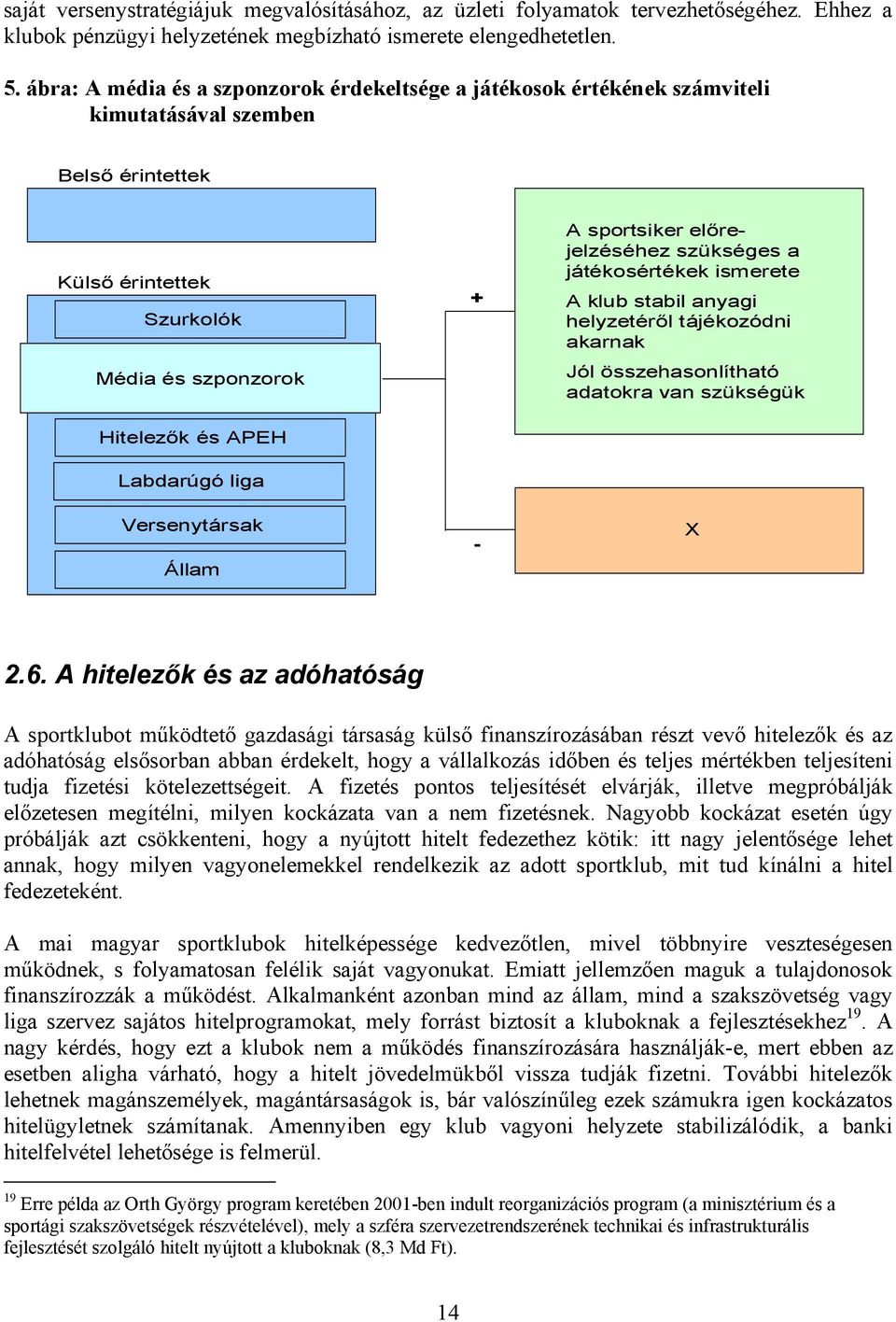 sportsiker előrejelzéséhez szükséges a játékosértékek ismerete A klub stabil anyagi helyzetéről tájékozódni akarnak Jól összehasonlítható adatokra van szükségük Versenytársak Állam - X 2.6.