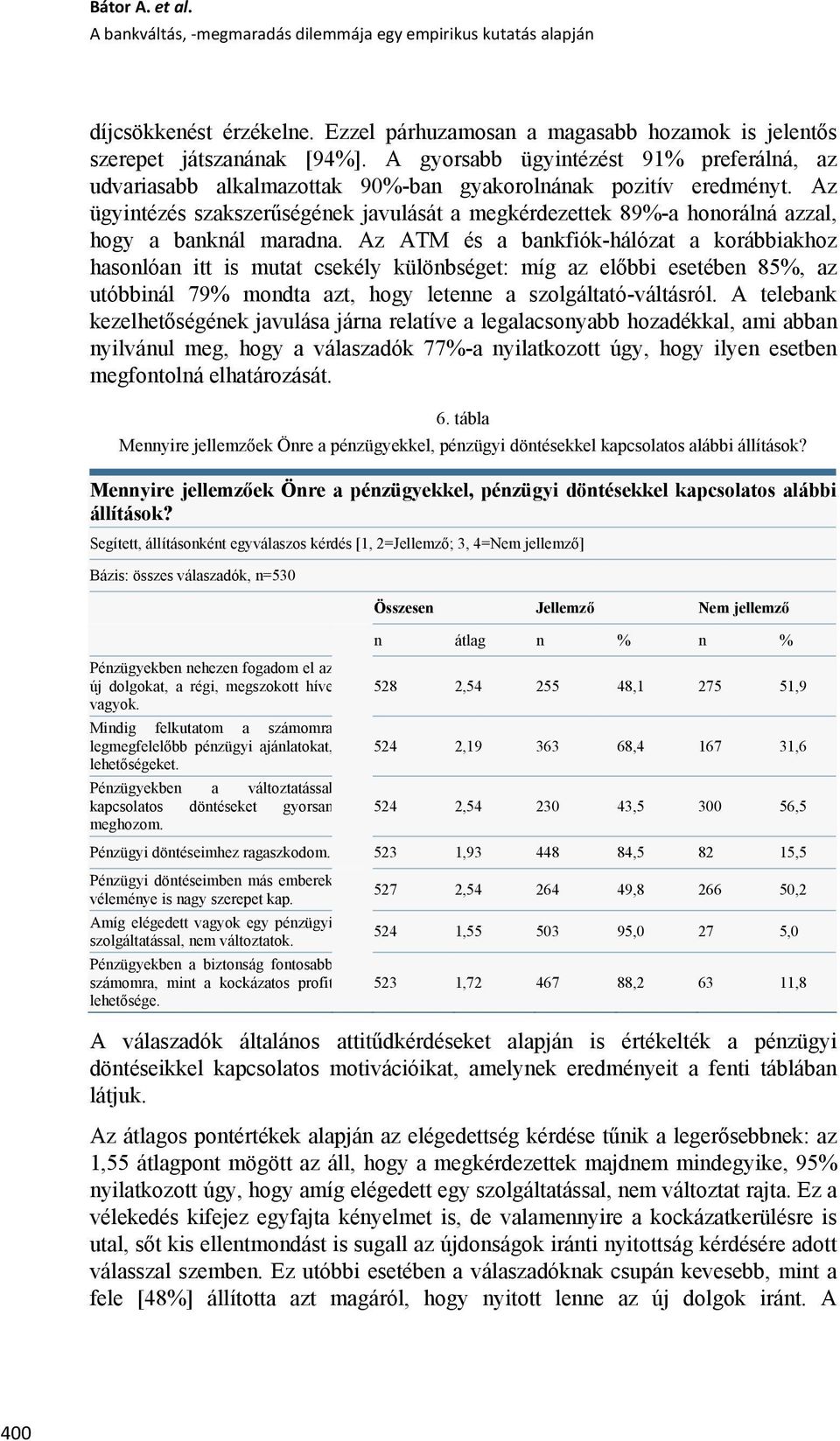 Az ügyintézés szakszerűségének javulását a megkérdezettek 89%-a honorálná azzal, hogy a banknál maradna.