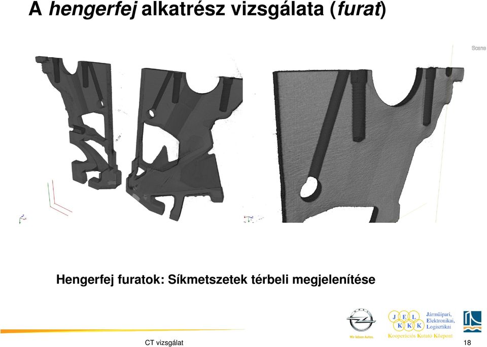 Hengerfej furatok: