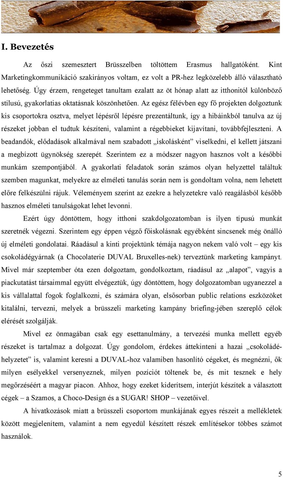 Az egész félévben egy fő projekten dolgoztunk kis csoportokra osztva, melyet lépésről lépésre prezentáltunk, így a hibáinkból tanulva az új részeket jobban el tudtuk készíteni, valamint a régebbieket