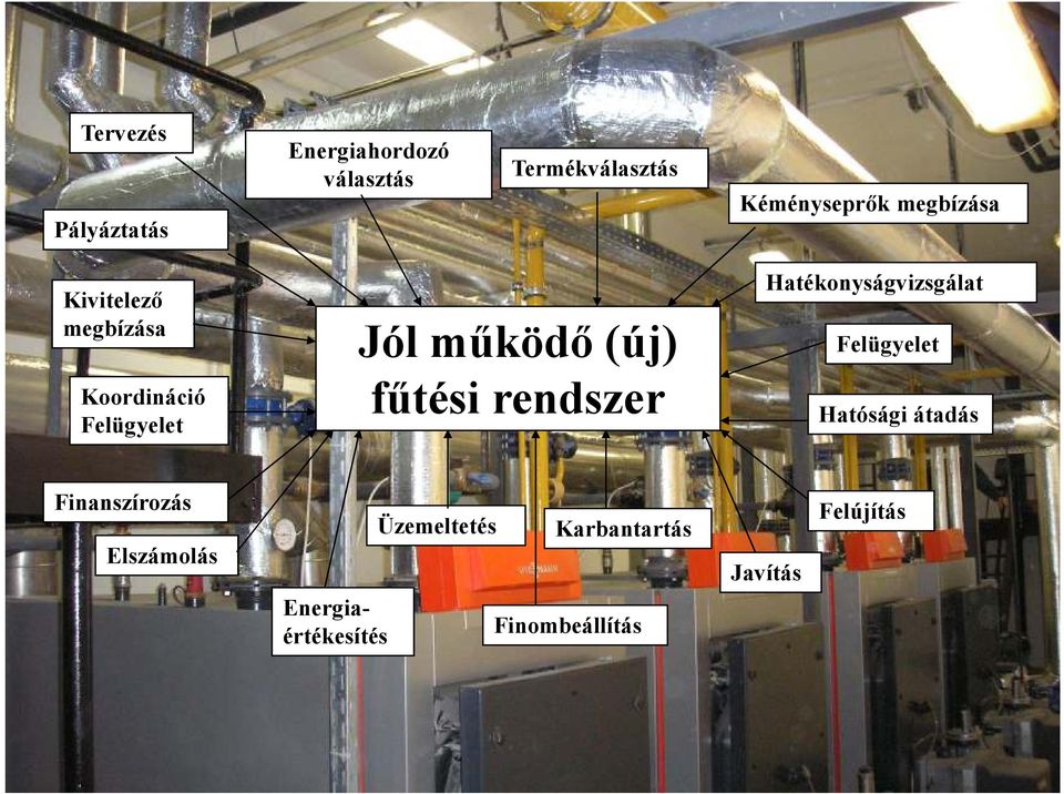 rendszer Hatékonyságvizsgálat Felügyelet Hatósági átadás Finanszírozás