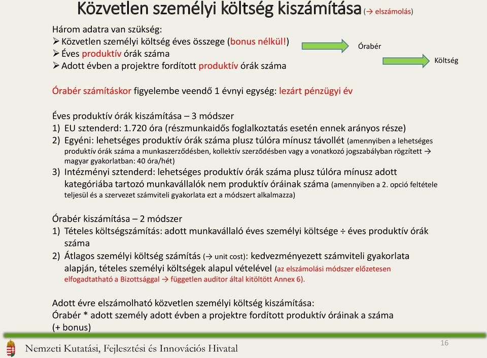 kiszámítása 3 módszer 1) EU sztenderd: 1.