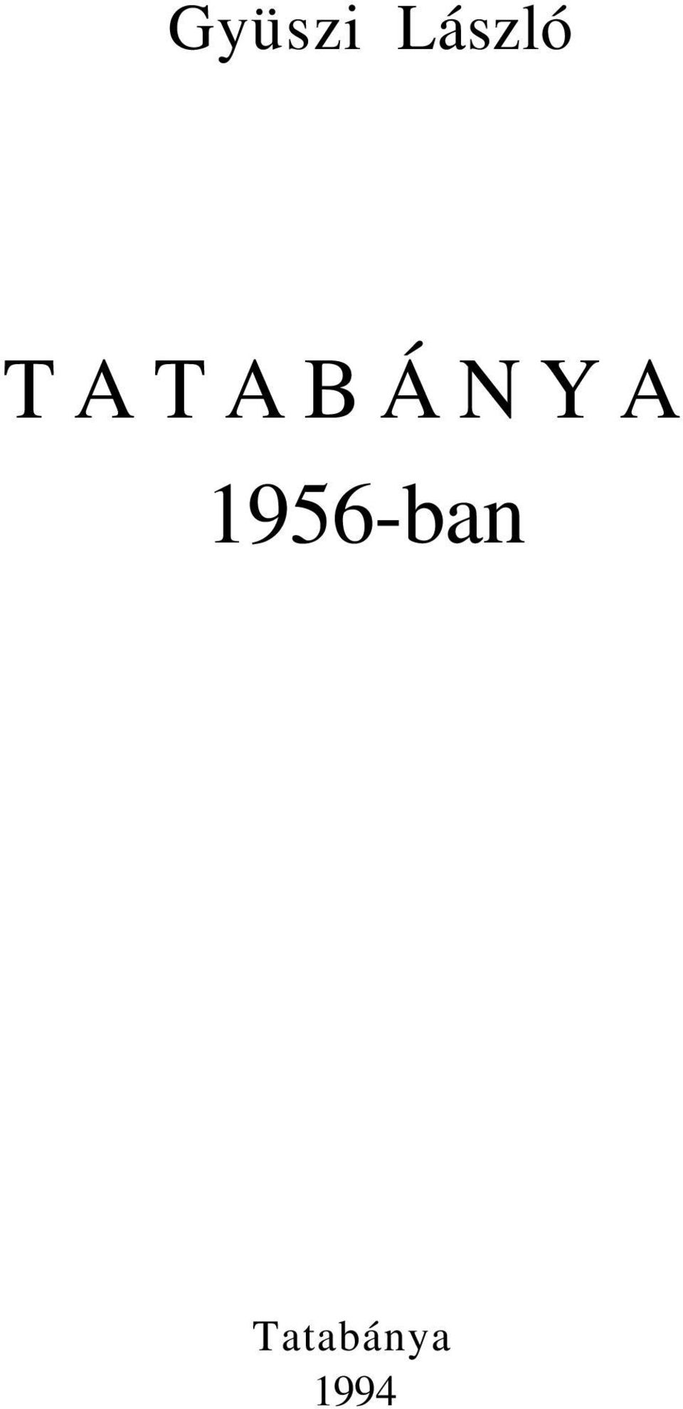 TATABÁNYA