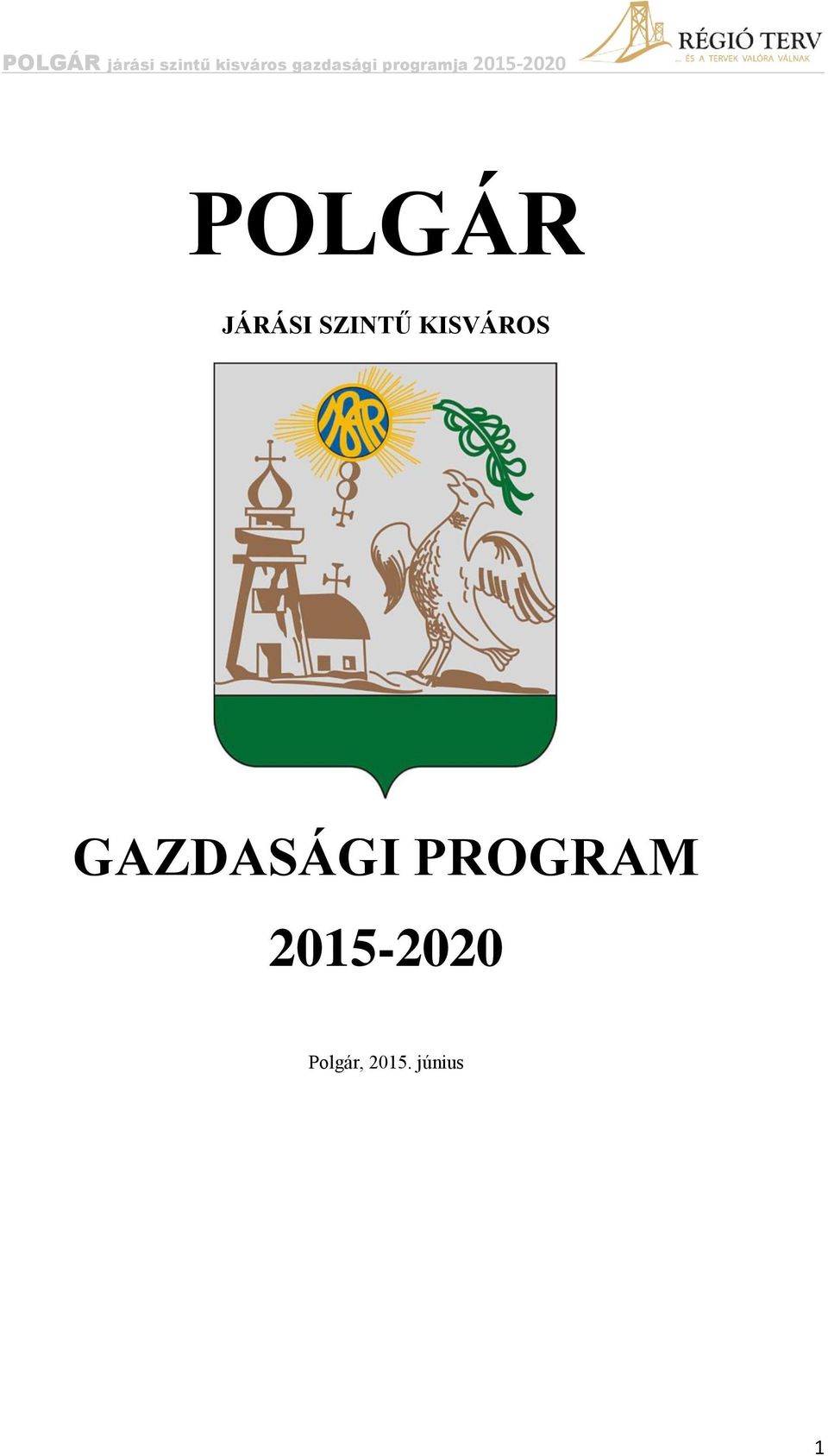 PROGRAM 2015-2020