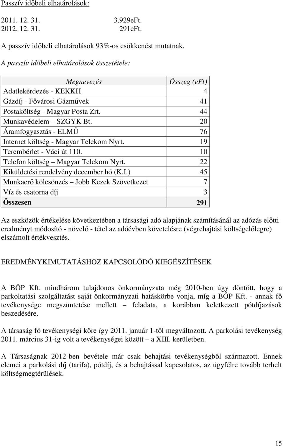 20 Áramfogyasztás - ELMŐ 76 In