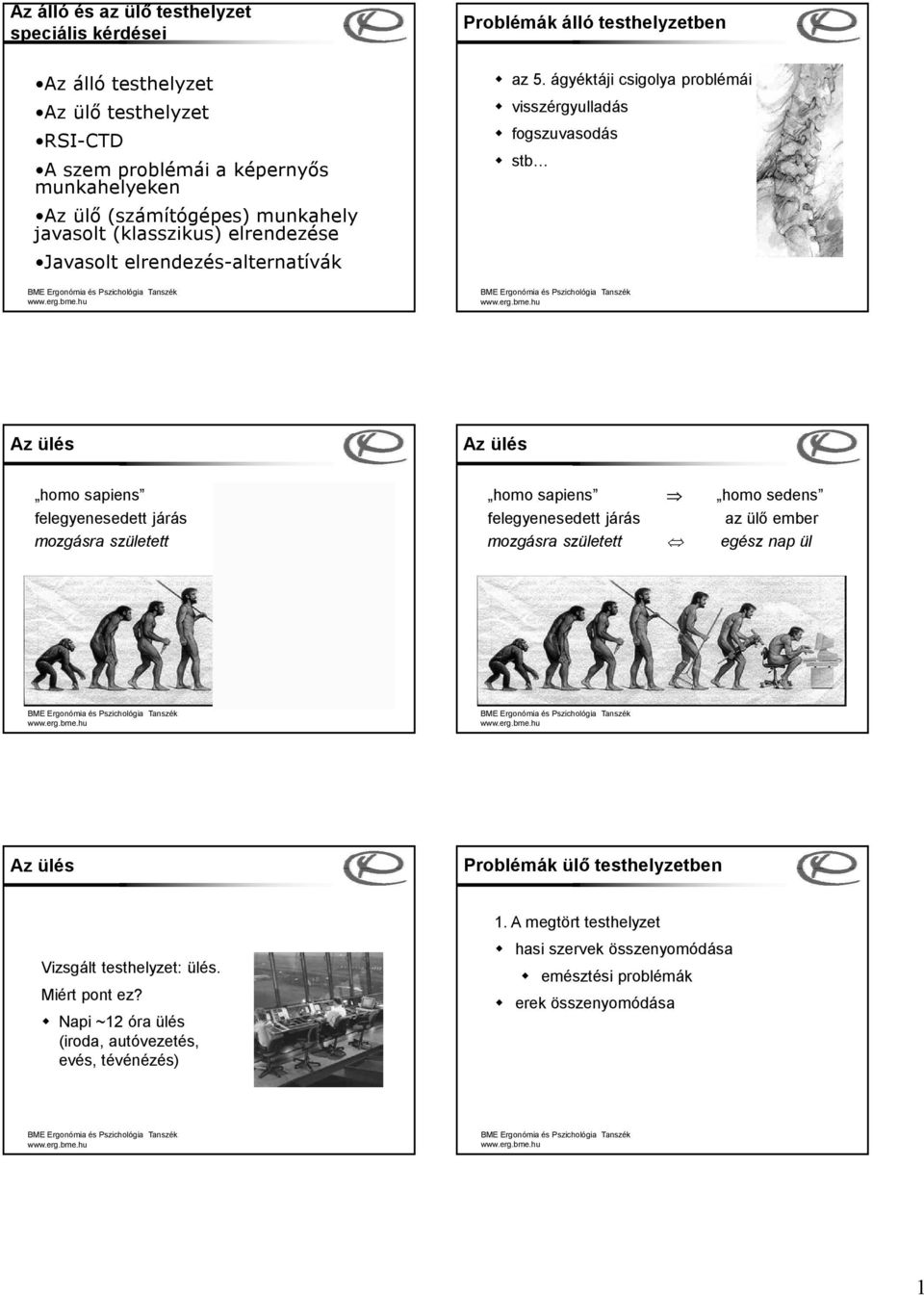 ágyéktáji csigolya problémái visszérgyulladás fogszuvasodás stb homo sapiens felegyenesedett járás mozgásra született homo sapiens homo sedens felegyenesedett járás az