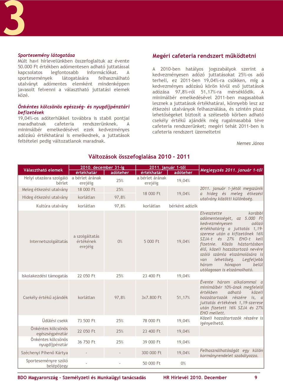 Önkéntes kölcsönös egészség- és nyugdíjpénztári befizetések 19,04%-os adóterhükkel továbbra is stabil pontjai maradhatnak cafeteria rendszerünknek.