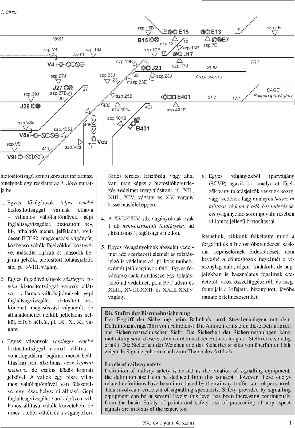 Egyes fővágányok teljes értékű biztosítottsággal vannak ellátva villamos váltóhajtóművek, gépi foglaltságvizsgálat, biztosított be-, ki-, áthaladó menet, jelfeladás, rövidesen ETCS2, megcsúszási