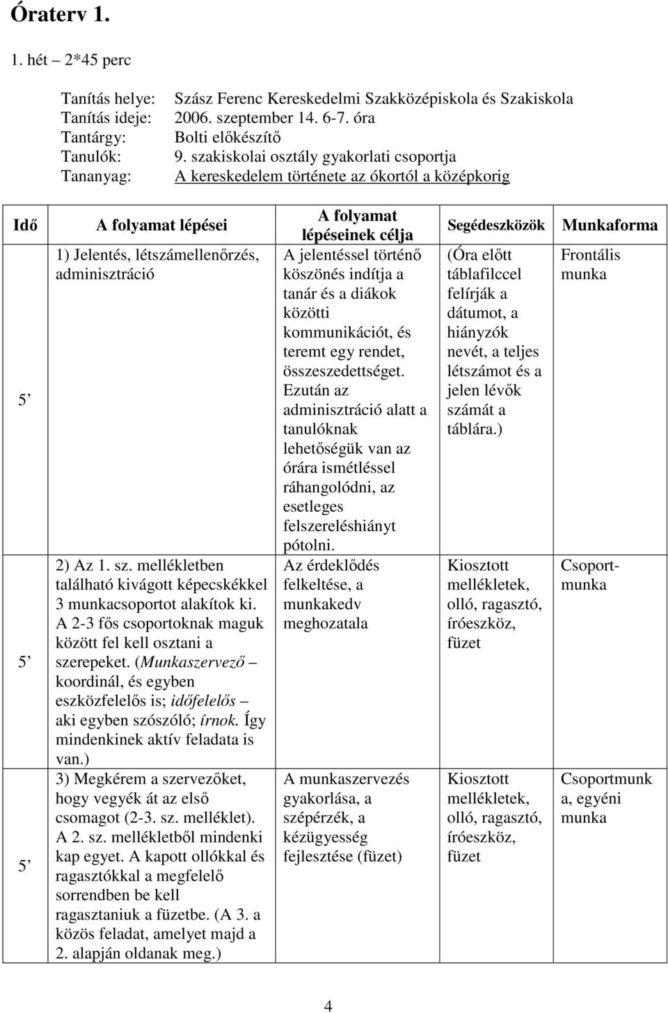 mellékletben található kivágott képecskékkel 3 csoportot alakítok ki. A 2-3 fős csoportoknak maguk között fel kell osztani a szerepeket.