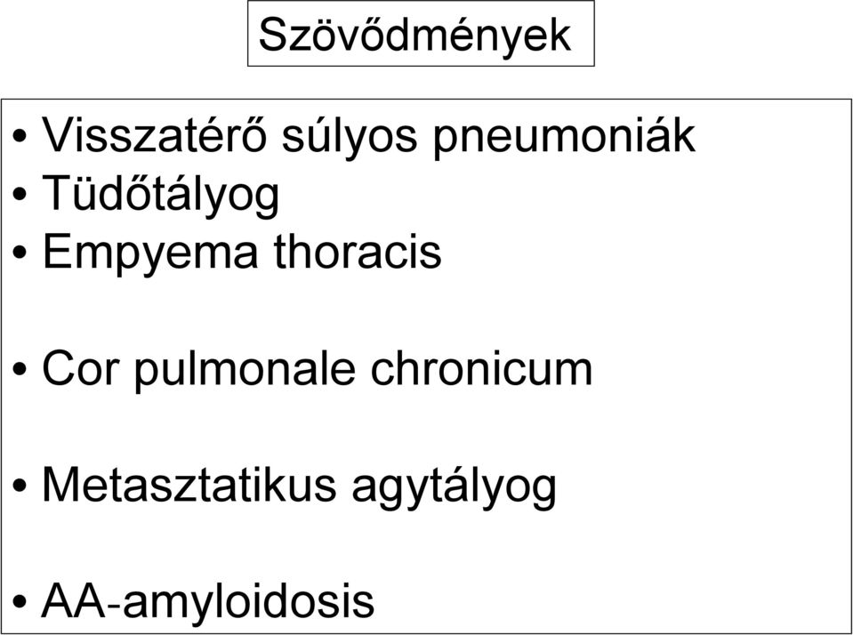 thoracis Cor pulmonale chronicum