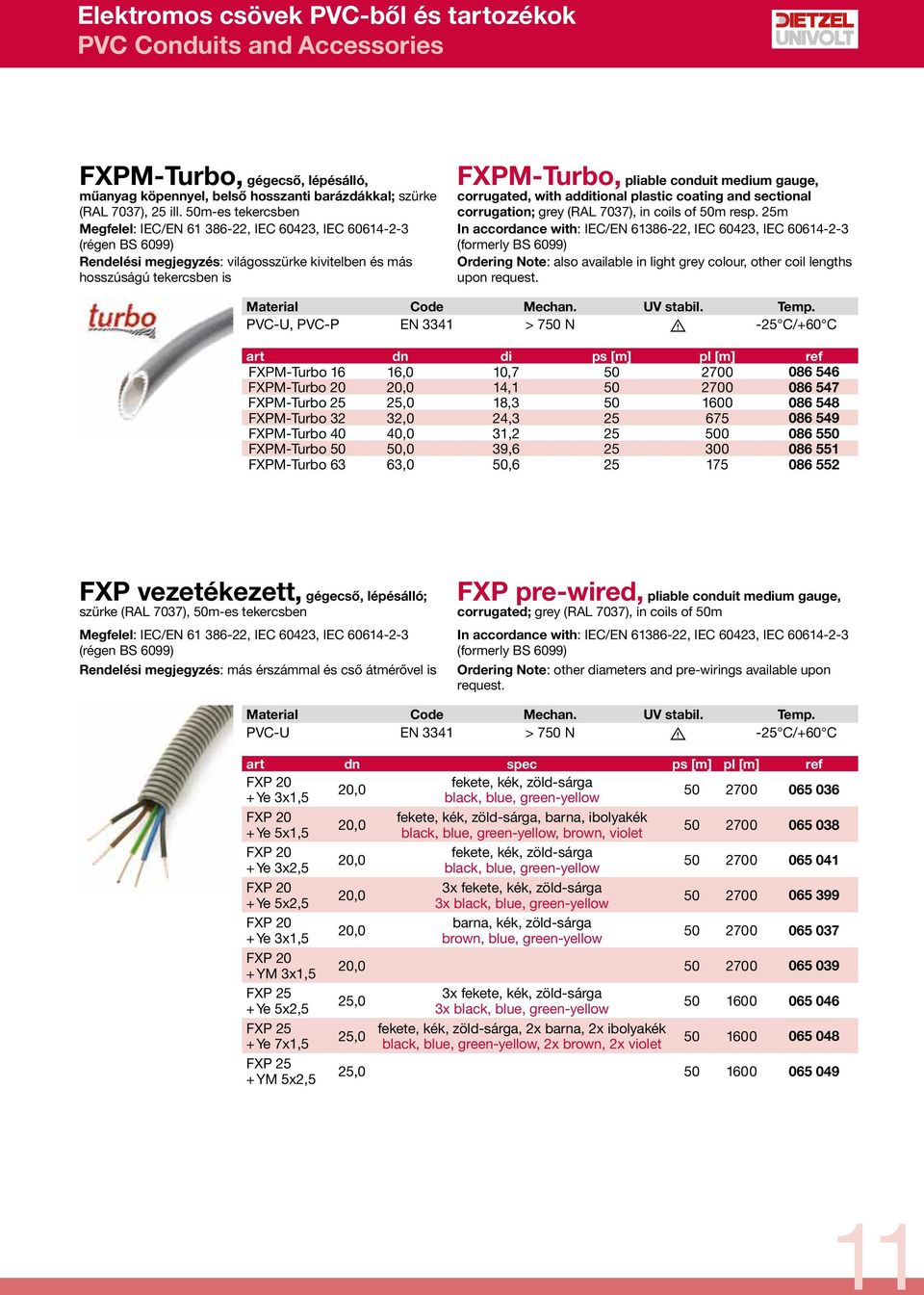 medium gauge, corrugated, with additional plastic coating and sectional corrugation; grey (RAL 7037), in coils of 50m resp.