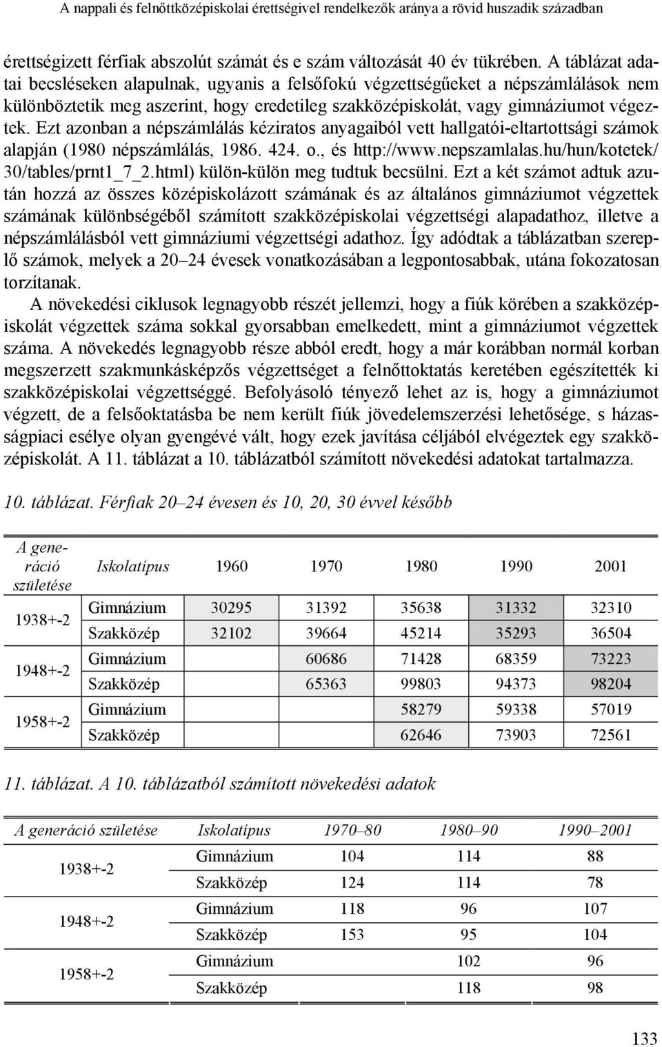 Ezt azonban a népszámlálás kéziratos anyagaiból vett hallgatói-eltartottsági számok alapján (1980 népszámlálás, 1986. 424. o., és http://www.nepszamlalas.hu/hun/kotetek/ 30/tables/prnt1_7_2.