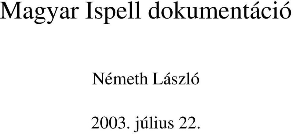 Németh László