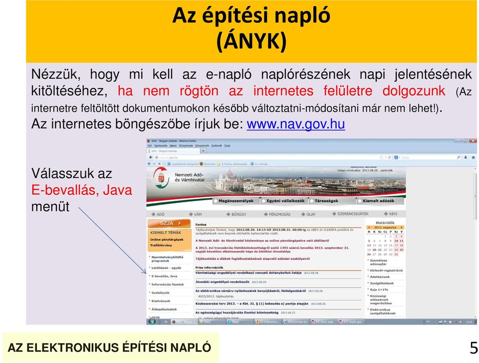 internetre feltöltött dokumentumokon később változtatni-módosítani már nem