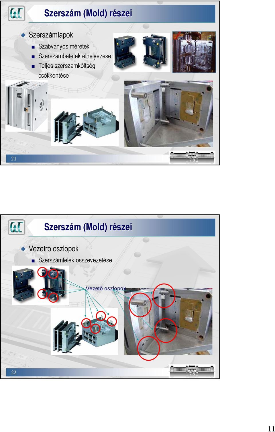 szerszámköltség csökkentése 21 Szerszám (Mold)