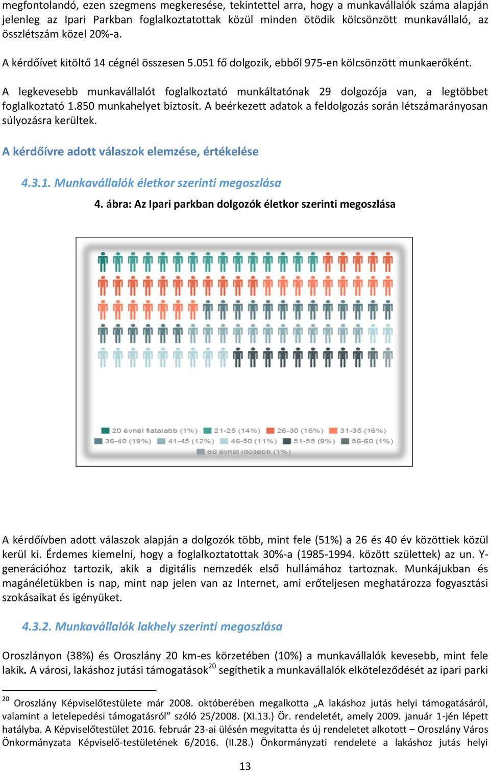 A legkevesebb munkavállalót foglalkoztató munkáltatónak 29 dolgozója van, a legtöbbet foglalkoztató 1.850 munkahelyet biztosít.