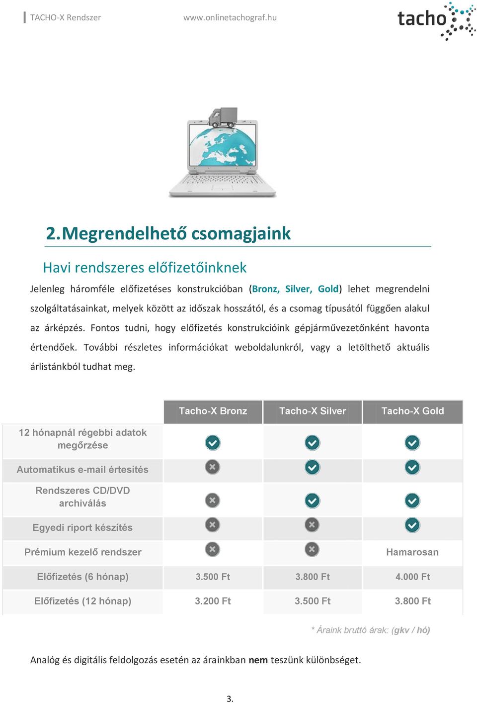 További részletes információkat weboldalunkról, vagy a letölthető aktuális árlistánkból tudhat meg.