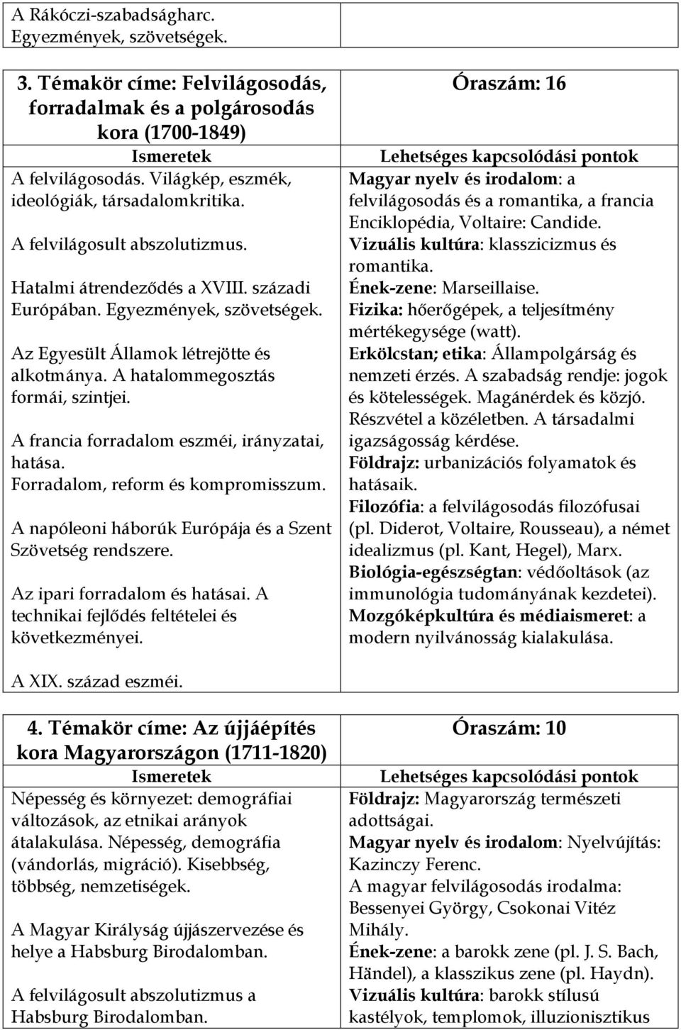 A francia forradalom eszméi, irányzatai, hatása. Forradalom, reform és kompromisszum. A napóleoni háborúk Európája és a Szent Szövetség rendszere. Az ipari forradalom és hatásai.