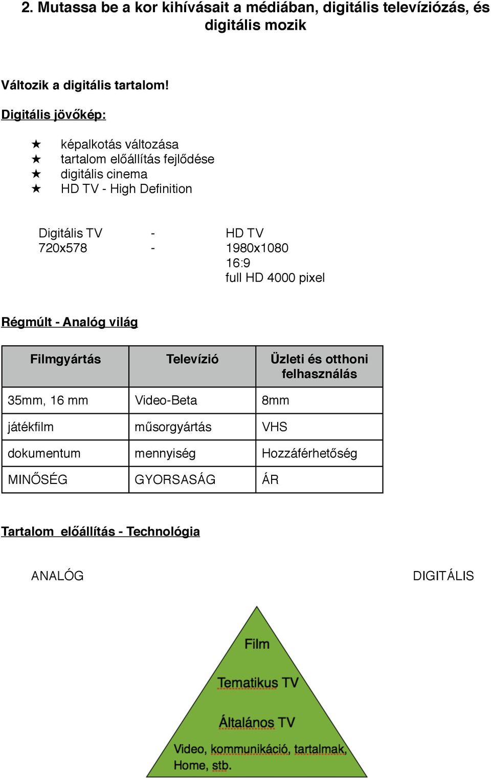 720x578# # -# # 1980x1080 # # # # # # 16:9 # # # # # # full HD 4000 pixel Régmúlt - Analóg világ Filmgyártás Televízió Üzleti és otthoni