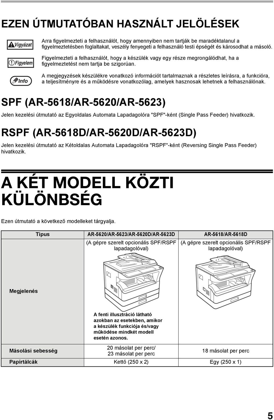 A megjegyzések készülékre vonatkozó információt tartalmaznak a részletes leírásra, a funkcióra, a teljesítményre és a működésre vonatkozólag, amelyek hasznosak lehetnek a felhasználónak.