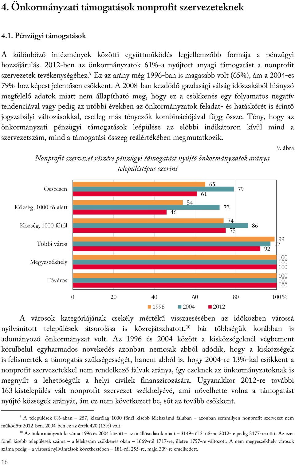 A 2008-ban kezdődő gazdasági válság időszakából hiányzó megfelelő adatok miatt nem állapítható meg, hogy ez a csökkenés egy folyamatos negatív tendenciával vagy pedig az utóbbi években az