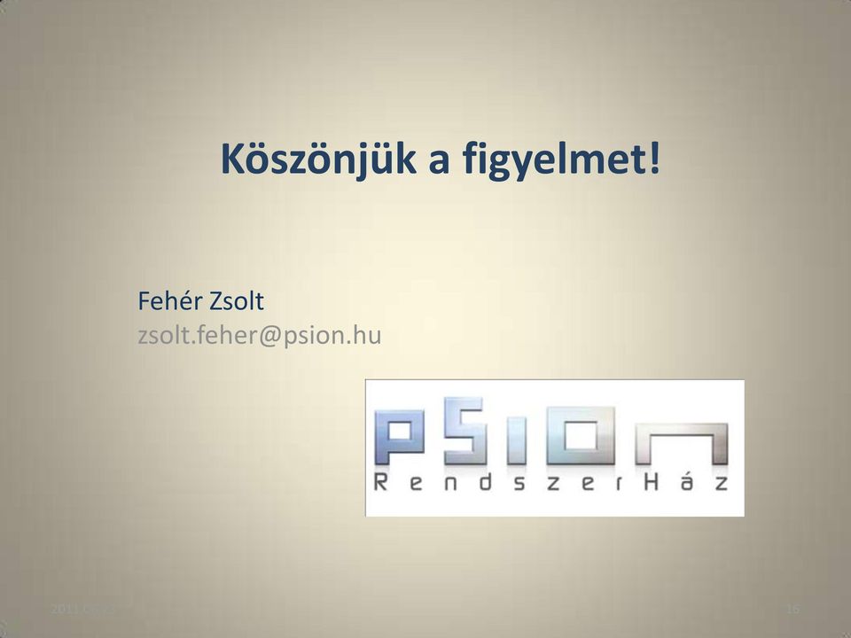 Fehér Zsolt zsolt.