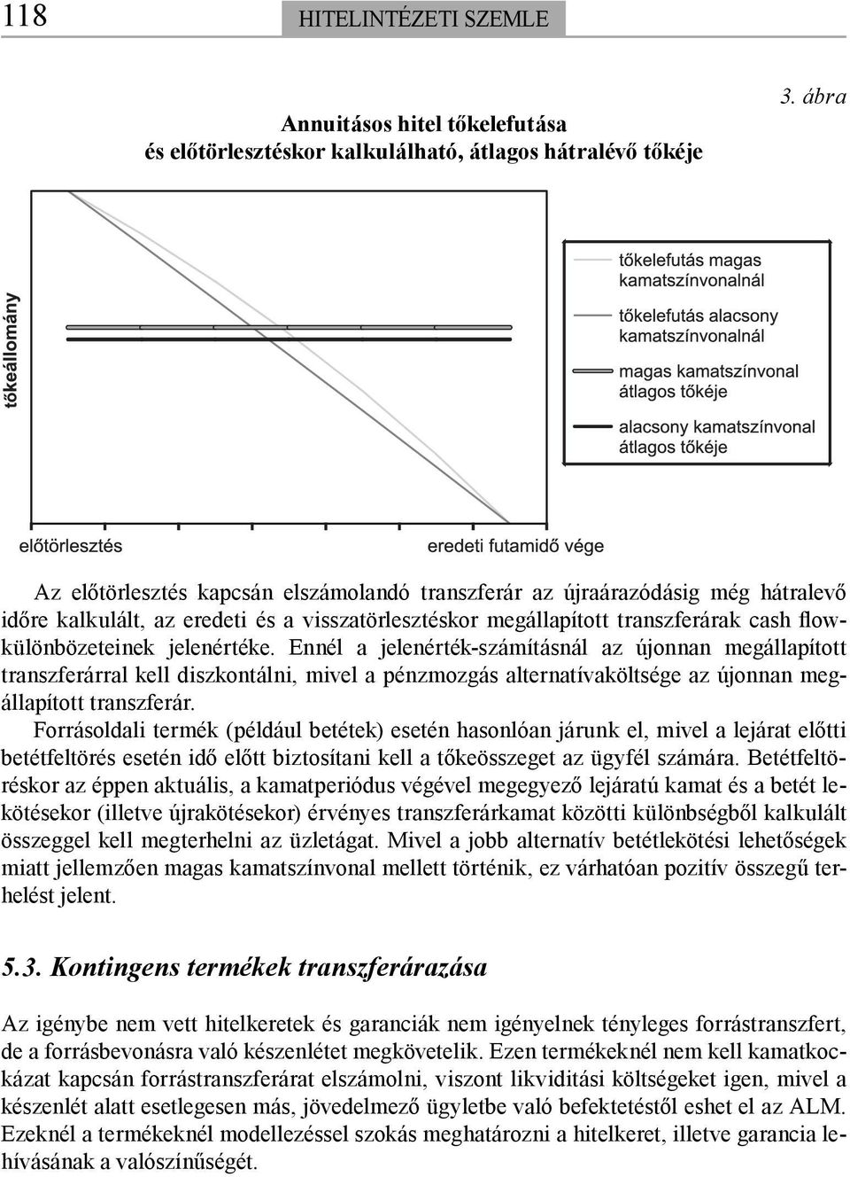 jelenértéke. Ennél a jelenérték-számításnál az újonnan megállapított transz ferárral kell diszkontálni, mivel a pénzmozgás alternatívaköltsége az újonnan megállapított transzferár.