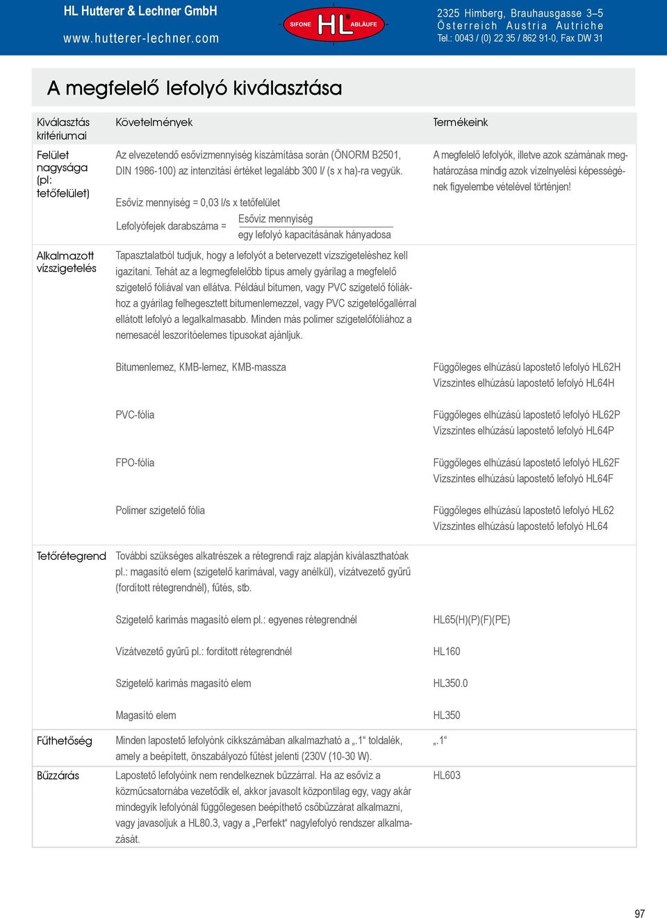 DIN 1986-100) az intenzitási értéket legalább 300 l/ (s x ha)-ra vegyük.